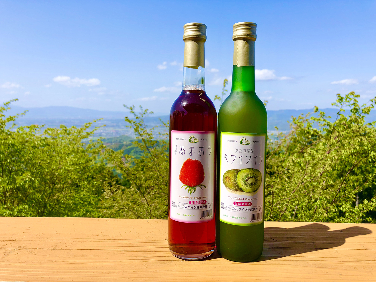 ワインと花と果物 立花ワイン』八女産の果物をふんだんに使った、贅沢フルーツワイン